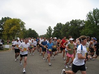 Kensington Challenge 15K 2008-09 020  GO GO GO The game face is already on... maybe in anticipation of what is coming. : Events, Race, Running